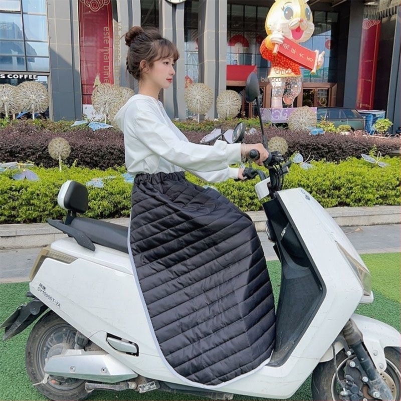 Cuvertură antivânt cu izolație din pene pentru vehicule electrice și biciclete; imprimare logo disponibilă; stil 35909850