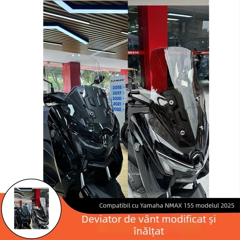 Yamaha NMAX155 Extensie de parbriz – Protecție frontală