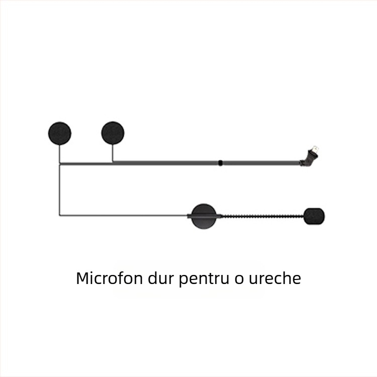 Cască de motocicletă cu headset Bluetooth, YUMES X-12, rezistentă la ploaie, compatibilă cu modelele generale