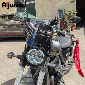 Deflector de vânt pentru SEKORON RA401 (2023–2024) - parbriz PC, suport din oțel de 2 mm, modelul T100