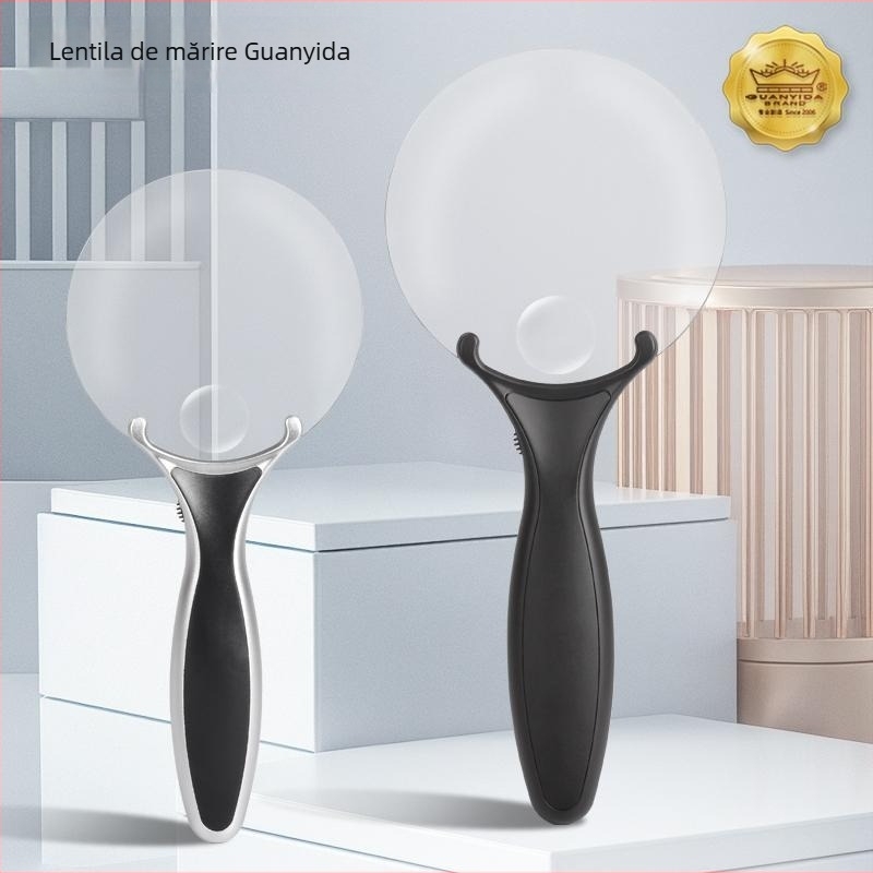 GUANYIDA Lupa de citit cu LED, lentilă de înaltă definiție, mărire mare, Model 110