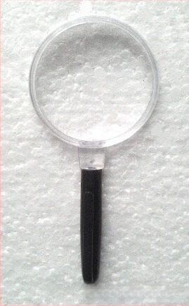 Lupa Jinma de mână cu oglindă optic din plastic, set de 2 bucăți, design clasic minimalist