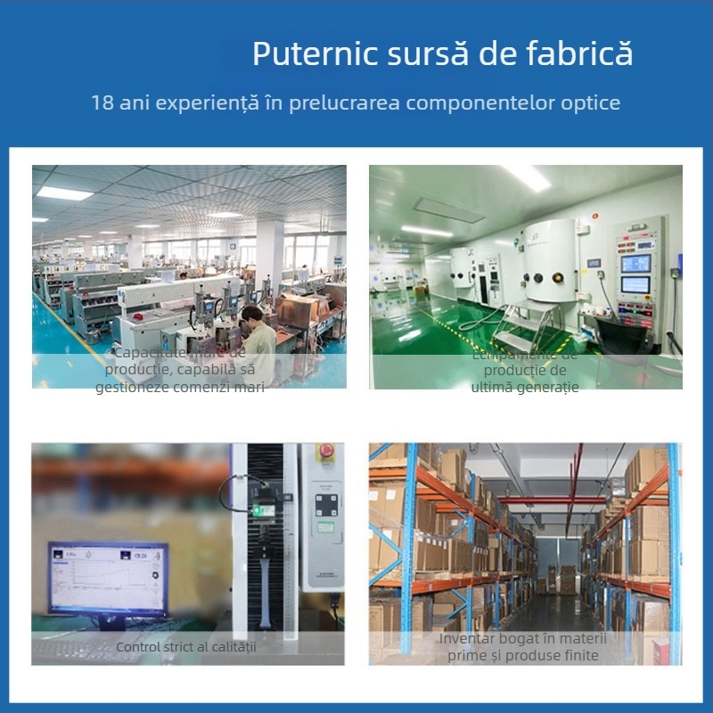 Teleskop cu prismă de acoperiș, sticlă optică personalizată, acoperire de reflexie totală, personalizabil conform desenelor (HSGD)