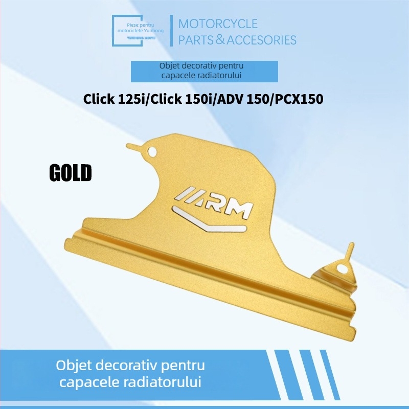 Panel decorativ pentru partea superioară a plaselor rezervorului de apă pentru motocicletă – compatibil cu Click125i, 150i, ADV150, PCX150; cod produs Sxw-098