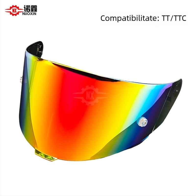 UNDER ARMY TT vizor pentru cască — personalizare, pentru plimbare, folie universală anti-aburire, TT model