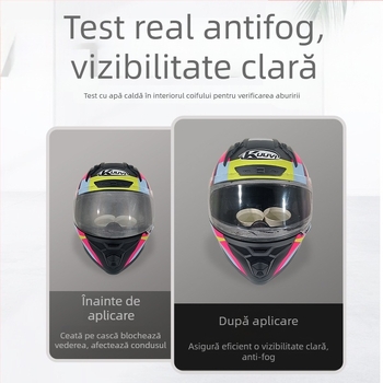 KUUVI FWTP-01 Benzi Anti-cefog pentru Cască, Montare Interioară