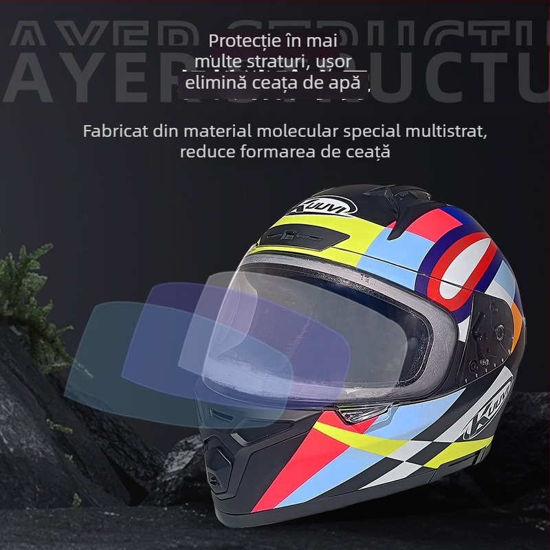 KUUVI FWTP-01 Benzi Anti-cefog pentru Cască, Montare Interioară
