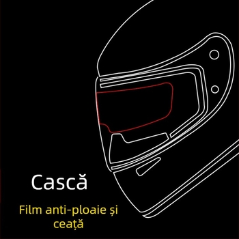 Film antifog pentru cască YCC, model YCC-061, rezistent la ploaie și ceață