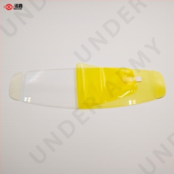 Autocolant antiaburire pentru vizieră de cască, model universal, personalizabil, protecție împotriva vântului și prafului