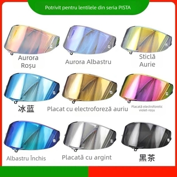 Lentile pentru cască de motocicletă, compatibile cu AGV Pista, personalizabile, de protecție (compatibilitate AGV Pista, personalizare, protecție)