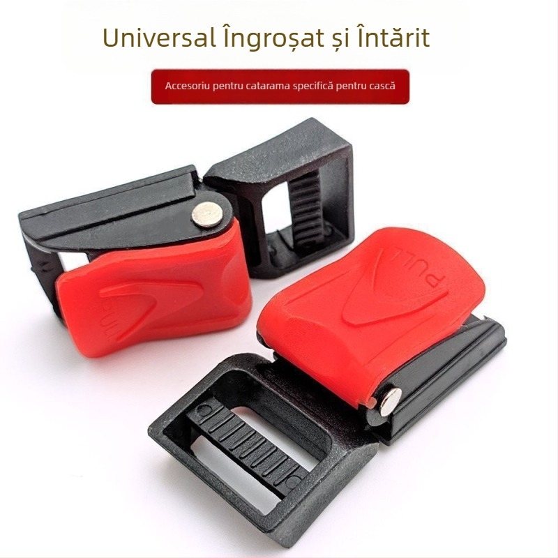 Accesorii pentru cască cu cataramă pentru bărbie – pentru biciclete electrice și motociclete – model Ddctkkk
