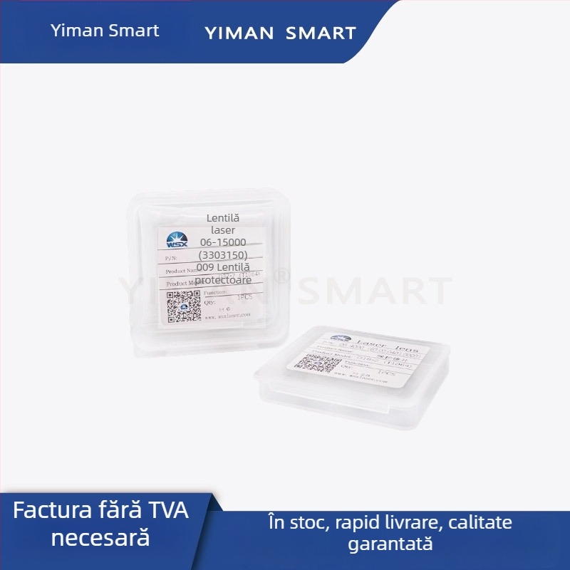 Lentilă protectoare din cuarț Wanshunxing pentru sistem laser