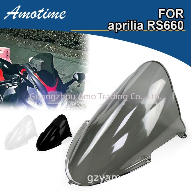 Parbriz RS660, Stil de curse cu parbriz frontal înălțat (Model YM0104184; Material PC; Modele aplicabile RS660)