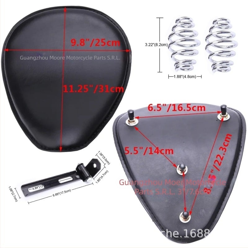 Pernă de șezut MOER M9611 pentru motocicletă Harley