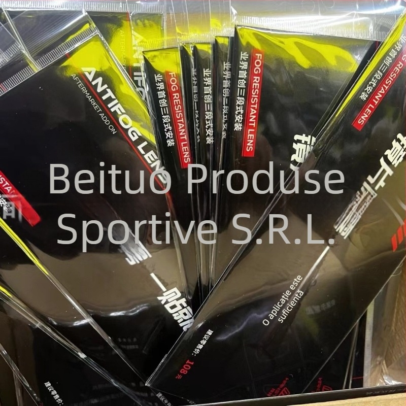 Film antifog pentru cască ZPK270: material PC, 48 g, personalizabil, protecție UV, antifog de durată