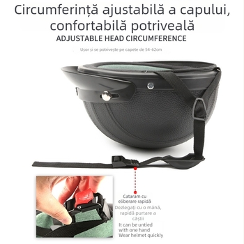 Casca moto cu vizieră, stil retro pentru toate anotimpurile (Material: ABS + spumă PU; Brand: JBL; Tip: Cască moto)
