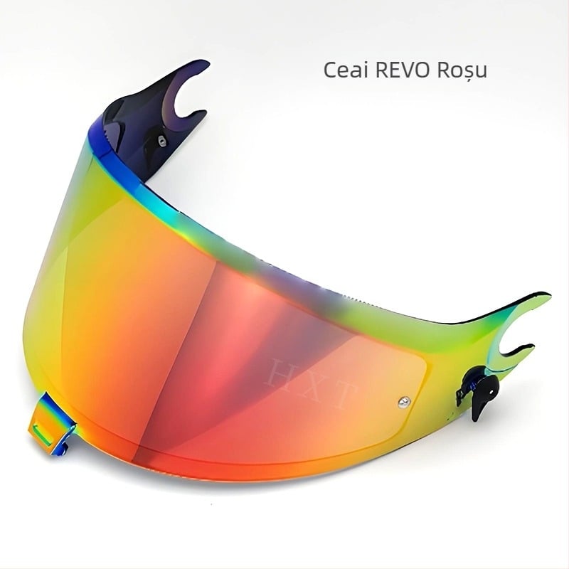 Vizor Spartan GT pentru cască full-face — Compatibil cu Shark Spartangt/Pro/RS, Protecție solară și UV, Model 2025-02, Personalizare disponibilă