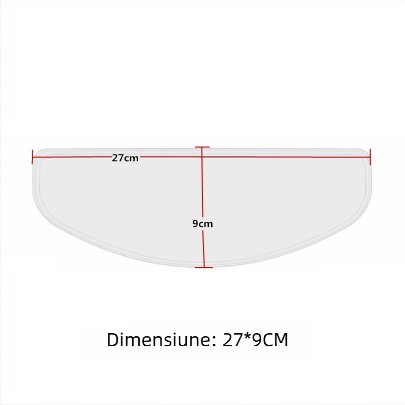Filtru antifog pentru cască HANSTATE TAC, protecție UV, transparență HD, antifog de durată