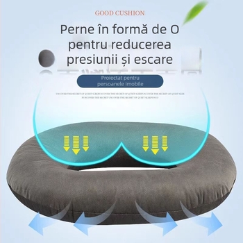 Pernuță de șezut anti-dekubitus pentru vârstnici imobilizați