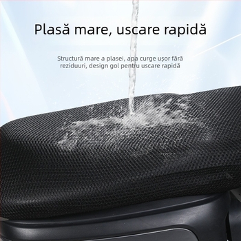 Husă pentru scaunul vehiculului electric (din plasă, impermeabilă, respirabilă, izolație termică, pentru toate anotimpurile)