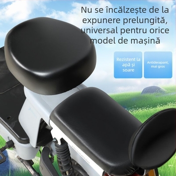Pernă de șezut din piele pentru biciclete electrice – impermeabilă, protecție UV, rezistentă la uzură, izolație termică, universală pentru patru sezoane