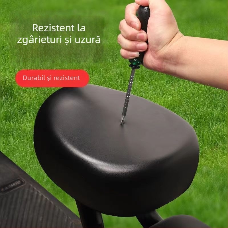 Pernă de șezut din piele pentru biciclete electrice – impermeabilă, protecție UV, rezistentă la uzură, izolație termică, universală pentru patru sezoane