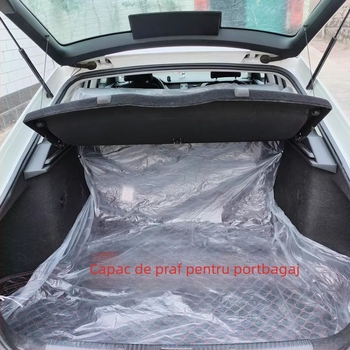 Protecție pentru portbagaj și bancheta din spate, suprafață plată din plastic, fără umplutură, pentru toate anotimpurile