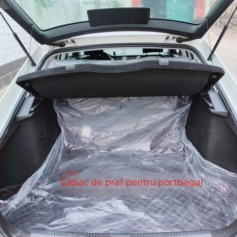 Protecție pentru portbagaj și bancheta din spate, suprafață plată din plastic, fără umplutură, pentru toate anotimpurile