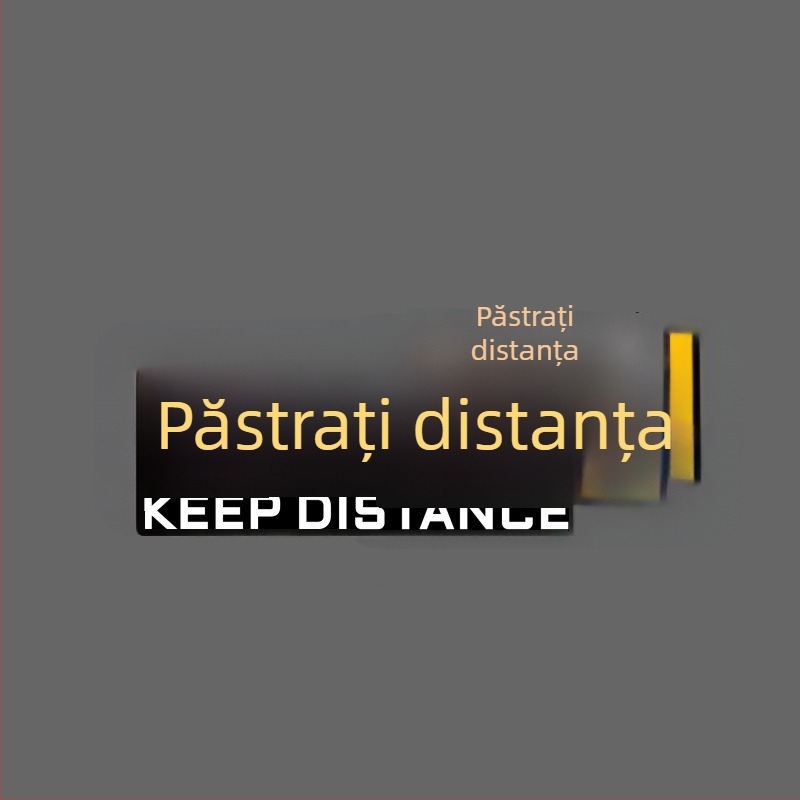 Autocolant parbriz auto, rezistent la uzură, model ong, marcă Fantasy