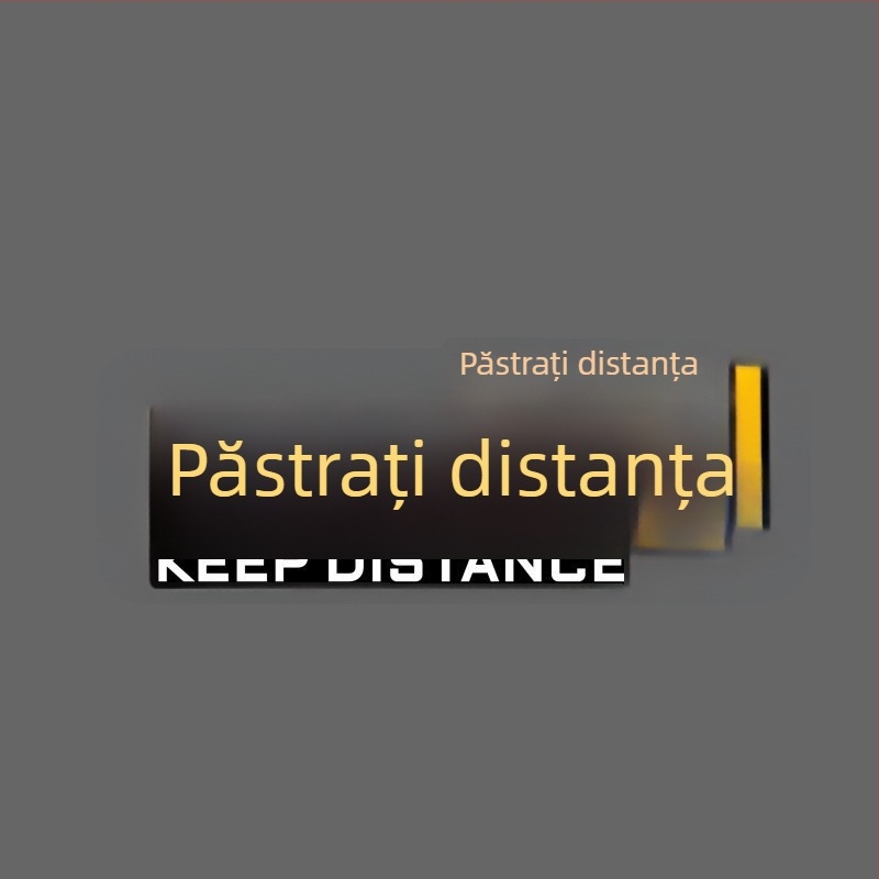 Autocolant parbriz auto, rezistent la uzură, model ong, marcă Fantasy