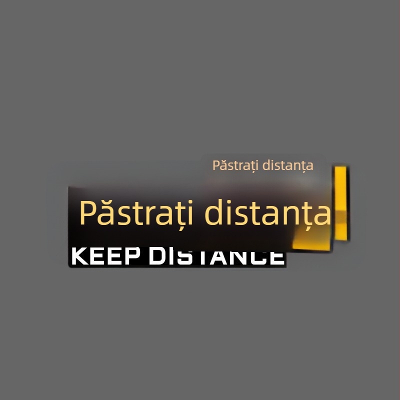 Autocolant parbriz auto, rezistent la uzură, model ong, marcă Fantasy
