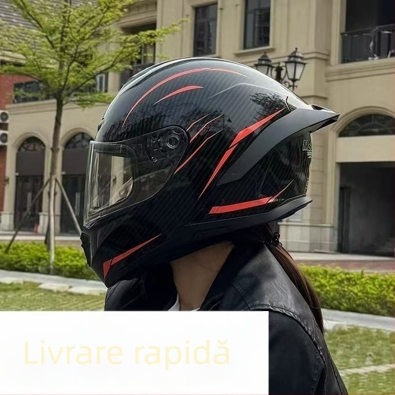 AXOR ABS cască de motocicletă cu față completă – universală pentru toate anotimpurile, potrivită pentru călătorii și navetă, certificat TCO99