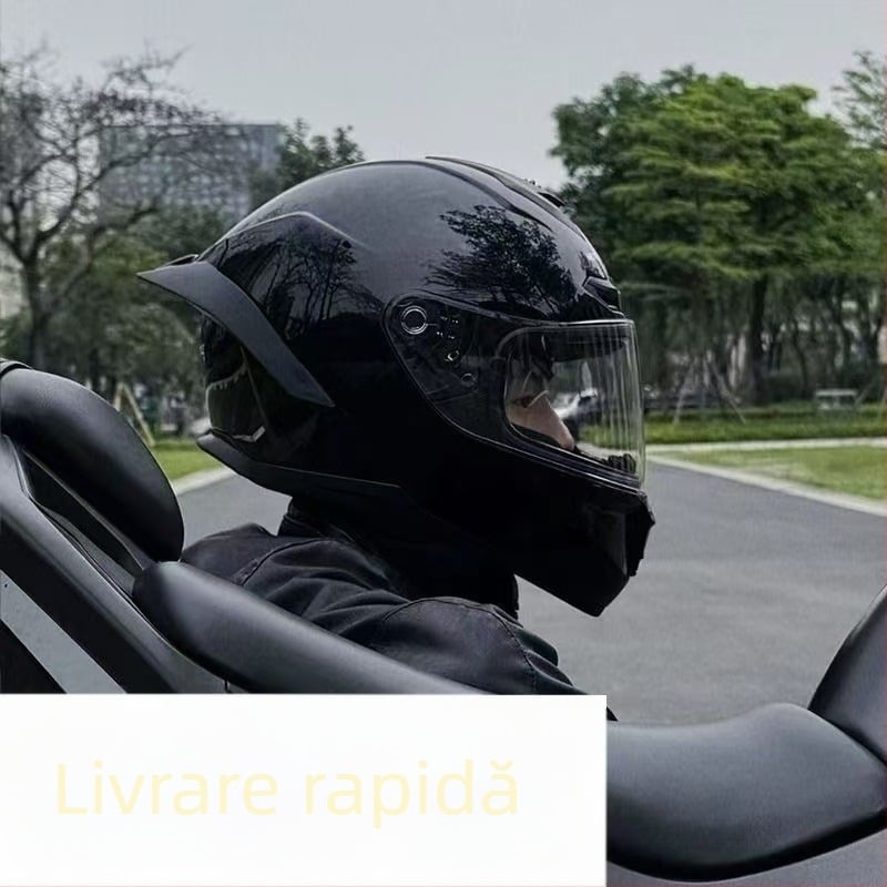 AXOR ABS cască de motocicletă cu față completă – universală pentru toate anotimpurile, potrivită pentru călătorii și navetă, certificat TCO99