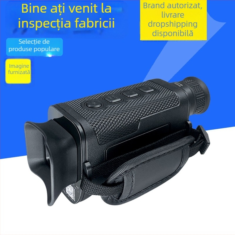 Monoclu de vedere pe timp de noapte cu infraroșu, digital zi/noapte, utilizare duală pentru exterior