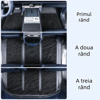 Covorașe auto Zeekr 9X din TPE - acoperire completă, protecție împotriva zgârieturilor, personalizabile, Driving Wing