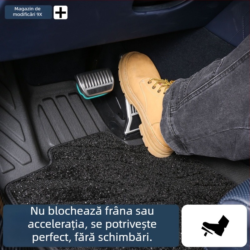 Covorașe auto Zeekr 9X din TPE - acoperire completă, protecție împotriva zgârieturilor, personalizabile, Driving Wing