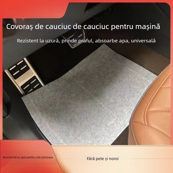 Covorașe de podea auto de unică folosință, din fibră sintetică, tip covor, potrivire universală