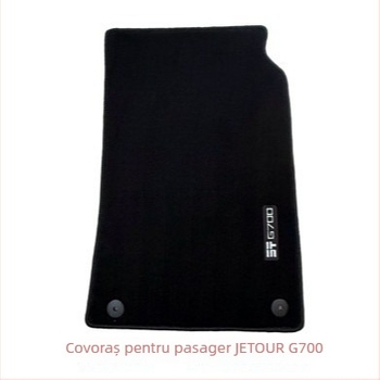 Covorașe pentru podea auto G700, nylon, imprimare logo, stil mochetă, configurație cu 6 locuri, personalizabile