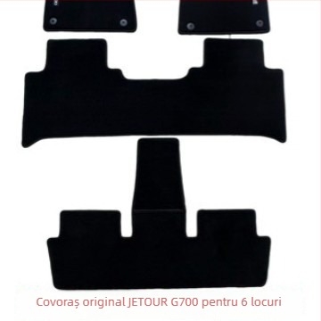 Covorașe pentru podea auto G700, nylon, imprimare logo, stil mochetă, configurație cu 6 locuri, personalizabile