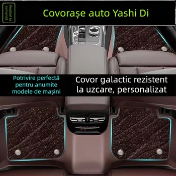 Covorașe auto universale, cu suprafață plată, tuftate, antiderapante, uscare rapidă, polipropilenă, marcă Yashidi, personalizabile