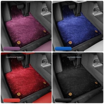 Covor auto TPE pentru Xiaomi SU7 – acoperire completă cu velur cer înstelat, potrivire specifică vehiculului, fără siglă