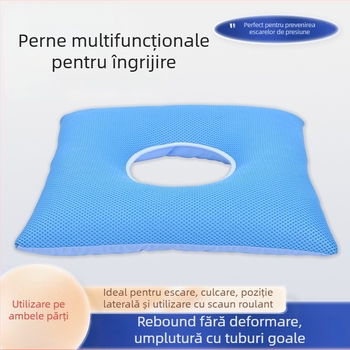 Perna pentru prevenirea escarelor – Perna Pleasant cu plasă, umplutură PE țeavă goală, stil modern minimalist