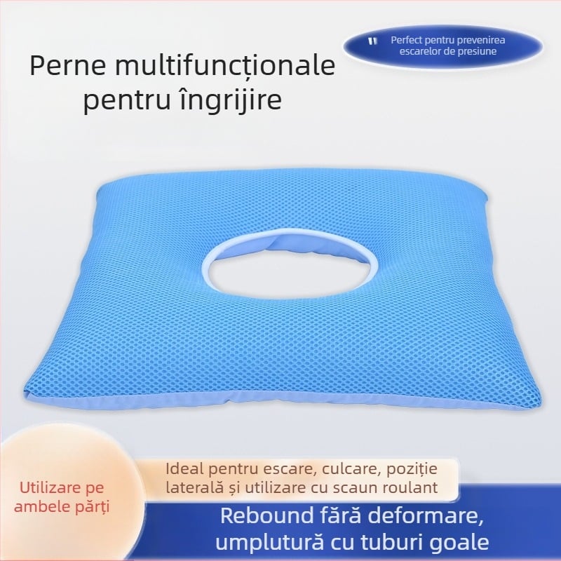 Perna pentru prevenirea escarelor – Perna Pleasant cu plasă, umplutură PE țeavă goală, stil modern minimalist