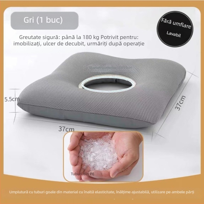 Perna pentru prevenirea escarelor – Perna Pleasant cu plasă, umplutură PE țeavă goală, stil modern minimalist