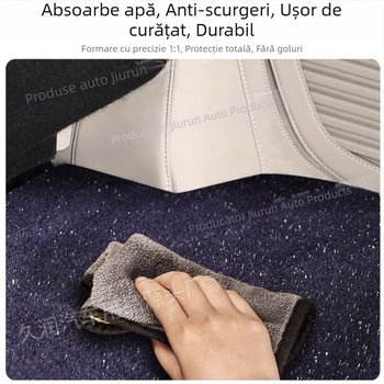 Covor portbagaj cu cer înstelat - velur, tălpi de velur, marca Long Lasting