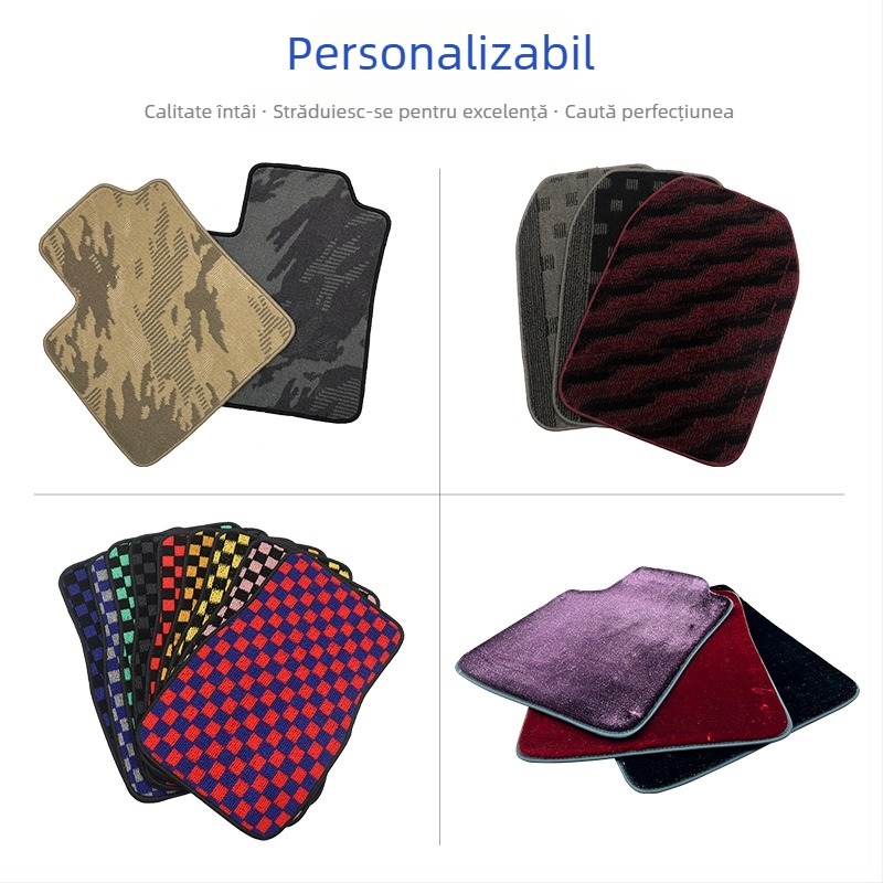Covorașe auto pentru podea – 10 mm catifea nano cu cerul înstelat, personalizabile pentru un model specific, polipropilenă, personalizare disponibilă și imprimare logo