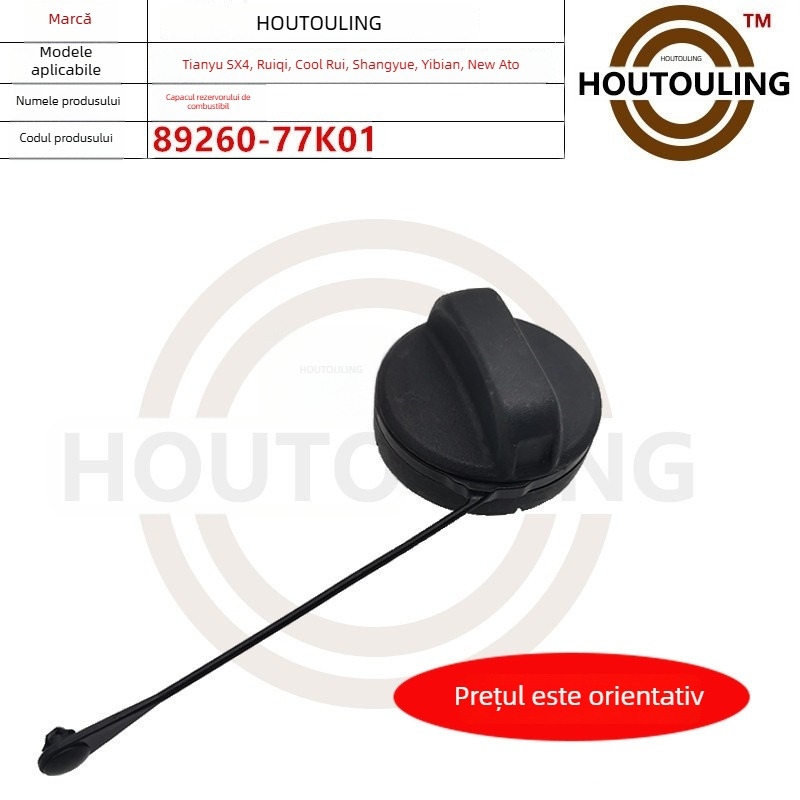 Capac de umplere rezervor carburant, ABS, Brand Houtouling, pentru Tianyu SX4 Ruiqi Kurui Shangyue Swift New Alto, Asistență la montaj