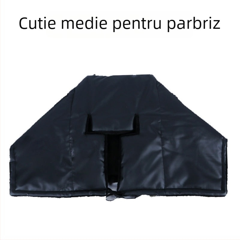 Fubao Pătură din piele pentru parbriz, iarnă, pentru motociclete și vehicule electrice — impermeabilă, stil minimalist