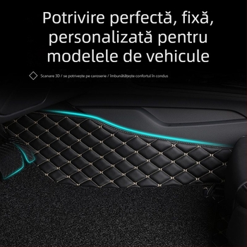 Covorașe auto pentru modelele noi și vechi, covoraș pentru șofer din piele; fără imprimare de logo, fără procesare
