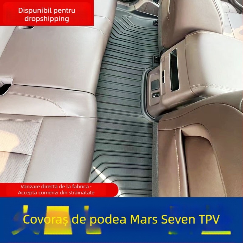Covorașe de podea TPV pentru pickup-urile Futian Mars 7/Mars 9 | Material: TPV, Brand: T-WIND, fără logo, tip covoraș: altul, proiectate pentru mașini